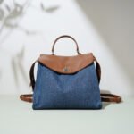 Jean Bag Korean Style Lazy Backpack - Image 3