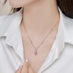European And American Women's Drop-shaped Necklace - Image 3