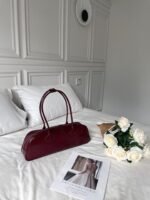 Women's Solid Color Korean-style Large Capacity Cowhide Leather Single-shoulder Bag - Image 7