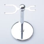 CSB Shaving Set Double Edge Safety Shaving Razor Men Badger Hair Brush Chrome Stand Mug Bowl Soap Kit 10 Free Blades - Image 4