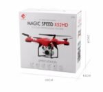 X52 RC drone with Altitude Hold 1080P 5MP HD Camera Quadcopter RC Drone 2MP WiF VS Phantom 3 Standard Syma X8HG - Image 2