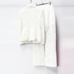 Socialite Catwalk Elegant Temperament Straight-leg Pants Slim Fit Two-piece Suit - Image 4