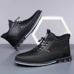 Men's Business Casual Leather Shoes Fathersdaygift Closed - Image 4