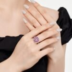 Sterling Silver Personalized Round Shield Design Simple Fashion Advanced Ring - Image 2