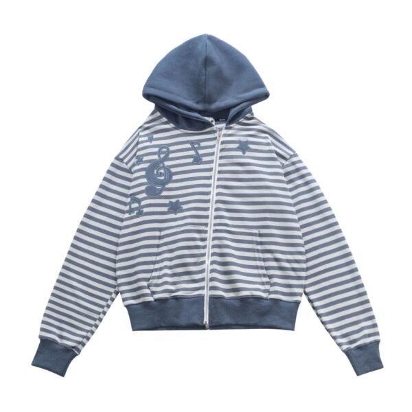 Autumn New American Retro Oblique Zipper Coat For Women