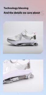 Black Tech Running Shoes Power Mechanical Running Shoes Marathon Running - Image 9