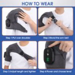 3-speed Vibration Electric Massage Shoulder Pad - Image 4