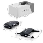 JJRC H37 Elfie foldable Mini Selfie Drone JJRC H37 W/ Camera Altitude Hold FPV Quadcopter WIFI phone Control RC Helicopter Drone - Image 3