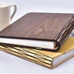 LED Night Light Folding Book Light USB Port Rechargeable Wooden Magnet  Lamp