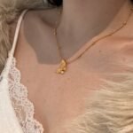 New Classic Retro Frosted Butterfly Necklace - Image 5