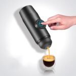 Mini Espresso Coffee Maker Portable Rechargeable  Mech - Image 5