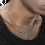 Men's 925 Sterling Silver Distressed Dragon Bone Necklace - Image 4