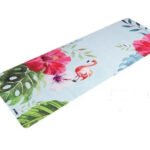 1.5mm Natural Rubber Slip-resistant Yoga Mats Yoga Blanket Folding Fitness Mat High Temperature Travel Printing Mats