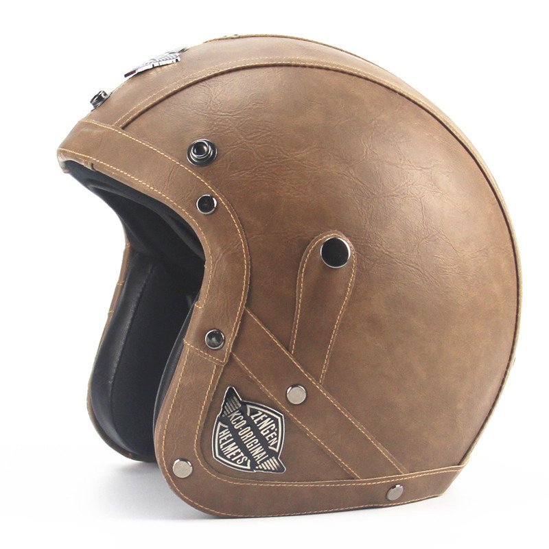 455634646540-1.jpg Retro 34 Motorcycle Helmet - Image 1