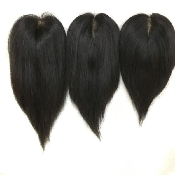 Full-handed weaving human hair delivery hand-woven hand-woven human hair top hand-crocheted real hair piece diamond net hair block