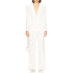 Socialite Catwalk Elegant Temperament Straight-leg Pants Slim Fit Two-piece Suit - Image 2