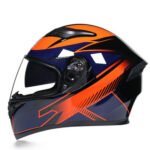 Motorcycle Helmet Anti-fog Dual Lens Full Face Helmet Cool Street Car Bluetooth Protective Helmet - Image 4