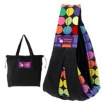 Cotton breathable sling baby carrier baby bag back pocket - Image 6