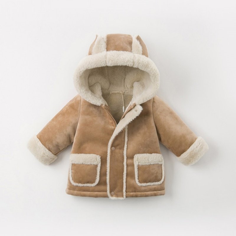 49d3d2e3-691e-4066-83e5-851d284b512f-1.jpg Thicken Coat Baby Warm Casual Cotton Jacket - Image 1