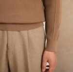 Commuter British Slim-fitting Retro Casual Bottoming Shirt Men - Image 7