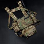 Built-in Quick Pull Sleeve MK4 Tactical Multi-function Expansion Mount Breathable Quick Release Camouflage Chest Hanging Vest - Image 5