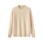 Round Neck Pullover Leisure Knitted Sweater For Men - Image 5