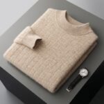 New Pullover Men's Half-high Collar Sweater - Image 6