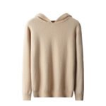 Cashmere Hooded Thickened Sweater Loose Men - Image 2