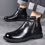 British Style Workwear Non-slip All-matching Breathable Men's Boots - Image 9