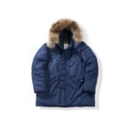 Thick Mid-length Parker Cotton-padded Coat - Image 5