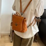 Leather Backpack Women's Small Backpack Sophisticated Type