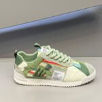 Fashion Soft Bottom Low-top Fabric Leather Stitching Breathable Personality Casual Shoes - Image 6