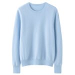 Round Neck Loose Knitted Long Sleeves Women - Image 10