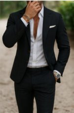 Men's Digital Printing Casual Suit Top Two-piece Pants - Image 4