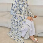 Women's European And American-style Printed Double-layer Chiffon Cardigan - Image 2