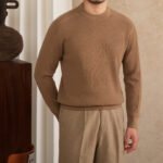 Commuter British Slim-fitting Retro Casual Bottoming Shirt Men - Image 2