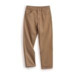 Workwear American Retro Khaki Jeans Maillard Straight Casual - Image 5