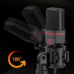 Compatible with Apple, Condenser Microphone With Tripod 3.5 Mm Audio Computer Studio - Image 4