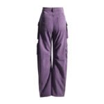 Women's High Waist Straight Cargo Jeans - Image 5