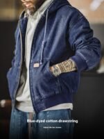 Tooling American Retro Washed Denim Jacket - Image 3