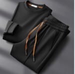 Round Neck Sweater Casual Men's Suit - Image 7