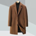 Men's Business Casual Woolen Trench Coat - Image 2