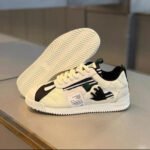 Fashion Soft Bottom Low-top Fabric Leather Stitching Breathable Personality Casual Shoes - Image 10