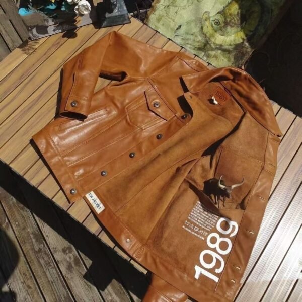 American Western Cowboy No Lining Retro Workwear Men