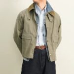 Men's Fashion Work Clothes Mid-length Fishing Jacket