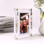 Digital Picture Frame Acrylic Video Player Digital Photo Frame Vertical Display With 1GB And Battery Type C Video Frame Gift For Loved - Image 2