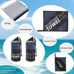 Beach Surfing Swimming Snorkeling Thick Windproof Cape Bathrobe - Image 4