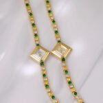 Light Luxury Temperament Gradient Diamond Anique Pocket Watch Spring Green Women's Watch - Image 4