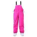 New Outdoor Men And Women Ski Suit Autumn And Winter Leisure Working Bib Top Pants - Image 3