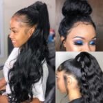 Long Hair Wavy Lace Wig - Image 2